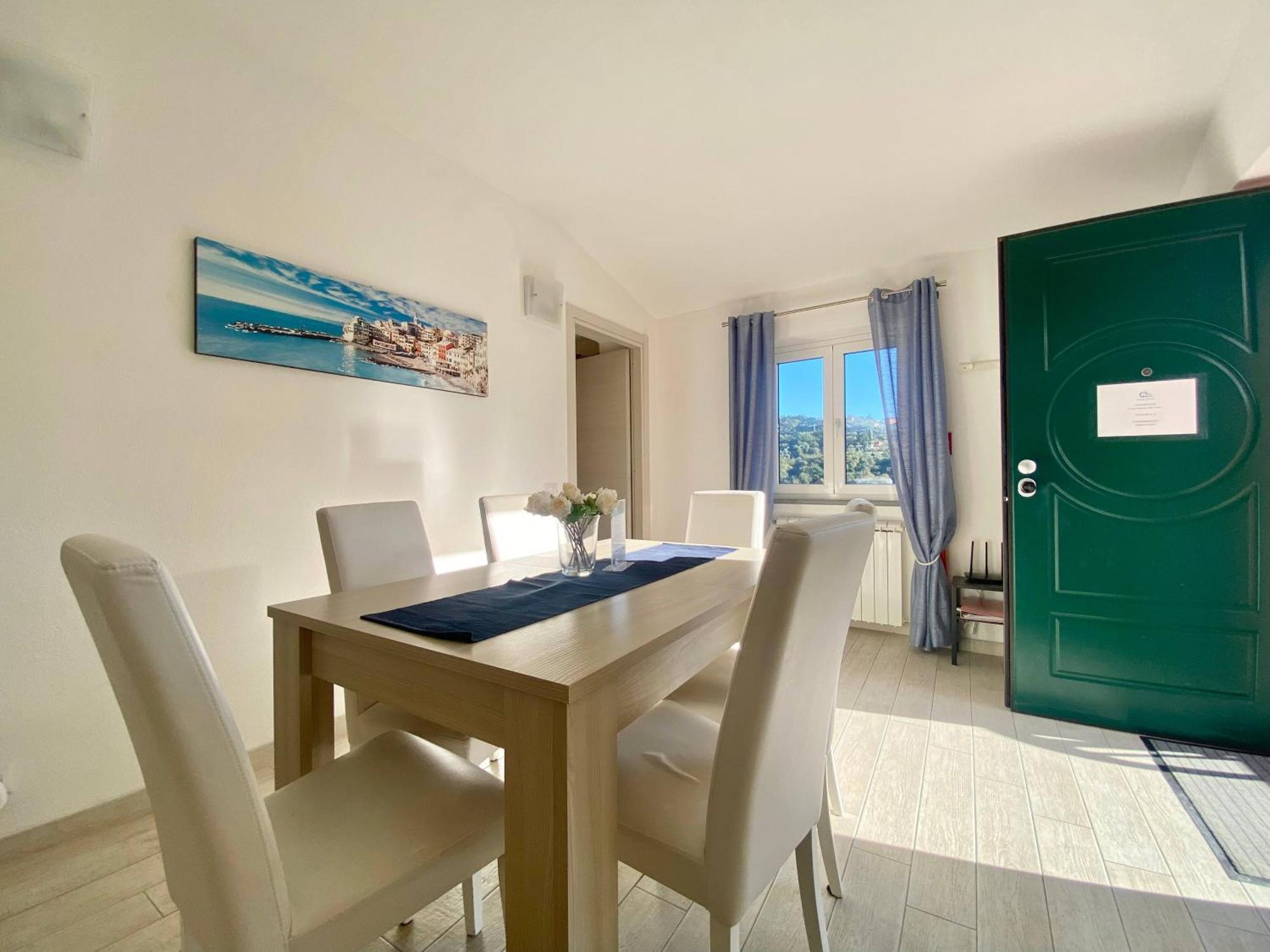 Alla Casa Rosa, Peaceful Apartment Surrounded By Greenery With Free Parking, Wifi & Air Conditioning Rapallo Exterior photo