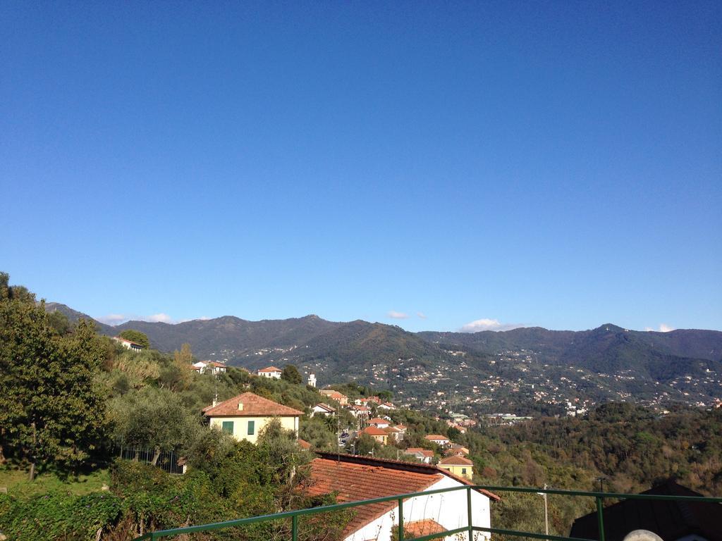 Alla Casa Rosa, Peaceful Apartment Surrounded By Greenery With Free Parking, Wifi & Air Conditioning Rapallo Exterior photo